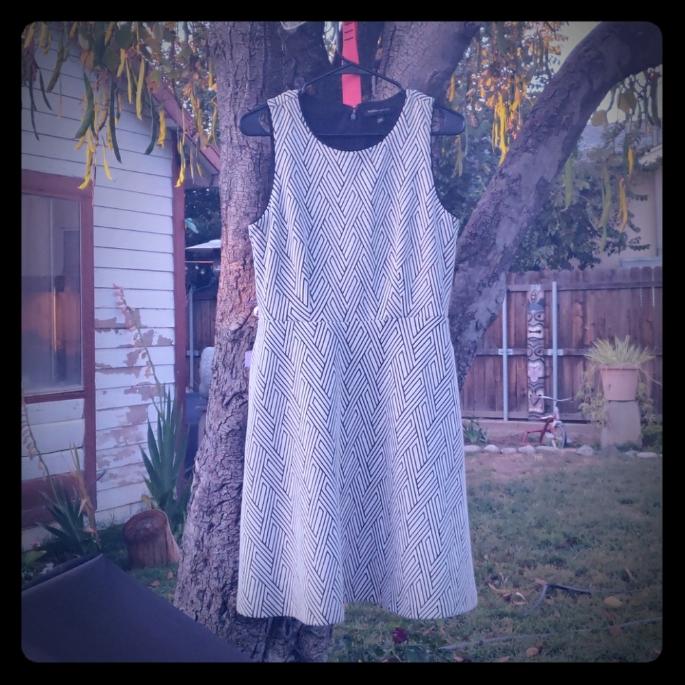 Striped Banana Republic Dress